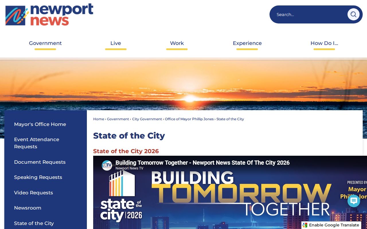Newport News criminal history justice administration initiatives